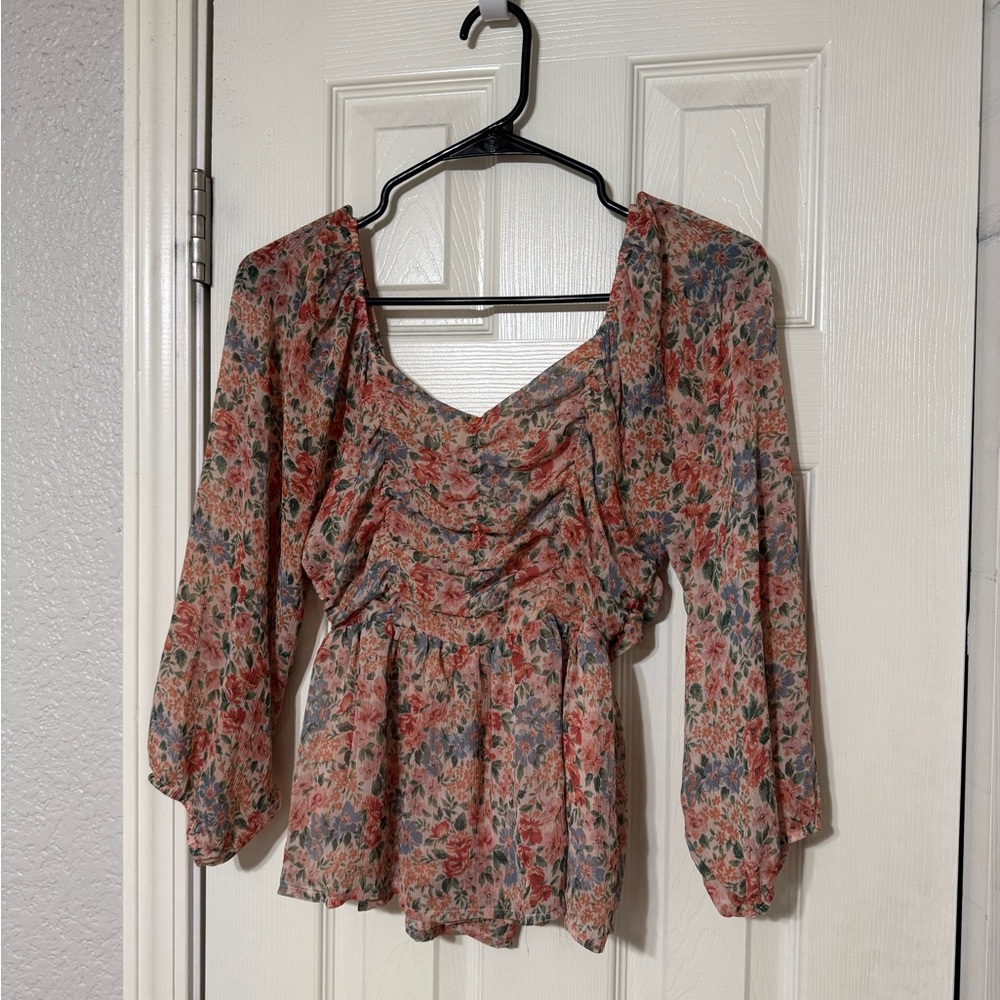 American Eagle Outfitters Floral Blouse